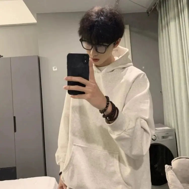 Mens With Hat Hoodies Clothing Handball Plus Windproof Cotone Fall Embroidered V Casual Emo Red Paisley Romance Limited Texture