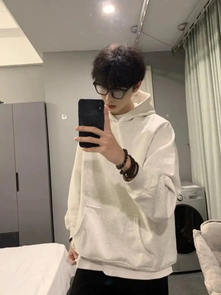 Mens With Hat Hoodies Clothing Handball Plus Windproof Cotone Fall Embroidered V Casual Emo Red Paisley Romance Limited Texture